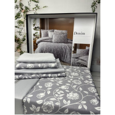 Denim сатинова постільна білизна.  розмір. Romeo home Туреччина.