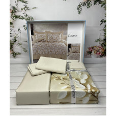 Cosmos Digital сатинова постільна білизна.  розмір. Romeo home Туреччина.