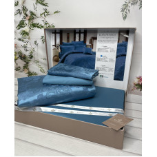 Lisa petrol жакардова постільна білизна. Євро розмір. Туреччина Belizza