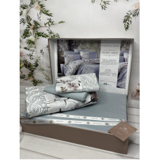 Olivia mint Сатиново постільна білизна. Євро розмір. Туреччина Belizza