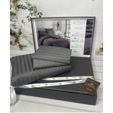 Line antrasit Сатиново постільна білизна. Євро розмір. Туреччина Belizza