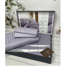 Line grey Сатиново постільна білизна. Євро розмір. Туреччина Belizza