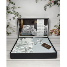 Dalia mint Сатиново постільна білизна. Євро розмір. Туреччина Belizza