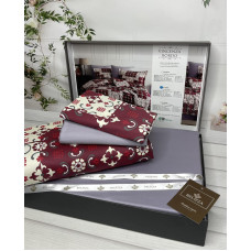 Vincenza bordo Сатиново постільна білизна. Євро розмір. Туреччина Belizza