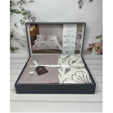 Crina  Сатиново постільна білизна. Євро розмір. Туреччина Belizza