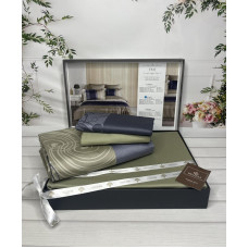 Emi Сатиново постільна білизна. Євро розмір. Туреччина Belizza