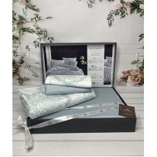 Lisle mint Сатиново постільна білизна. Євро розмір. Туреччина Belizza