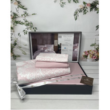 Lisle pudra Сатиново постільна білизна. Євро розмір. Туреччина Belizza