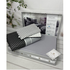 Zigo grey постільна білизна з натуральної бавовни.  розмір. Belizza Туреччина.