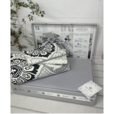 Luxury grey постільна білизна з натуральної бавовни.  розмір. Belizza Туреччина.