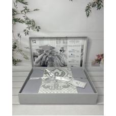 Luxury grey постільна білизна з натуральної бавовни.  розмір. Belizza Туреччина.