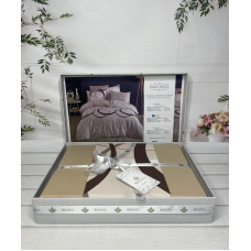 Wave beige постільна білизна з натуральної бавовни.  розмір. Belizza Туреччина.