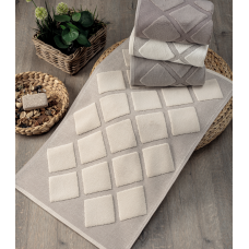 Vitra рушник під ноги, 50х70см., 4шт/уп. бавовна. Pupilla Туреччина.