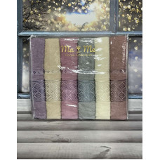 MaMe Grona см., 6 шт/уп. махрові рушники. Бавовна. Туреччина