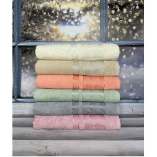 MaMe Raduga 50x90см., 6 шт/уп. махрові рушники. Бавовна. Туреччина