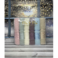 MaMe Rombik New 50x90см., 6 шт/уп. махрові рушники. Бавовна. Туреччина