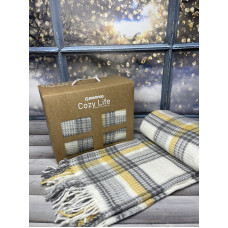 Yellow плед вафелька  см. Merinos Туреччина.