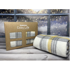 Yellow плед вафелька  см. Merinos Туреччина.