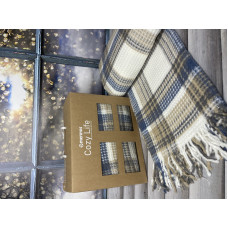 Blue плед вафелька  см. Merinos Туреччина.