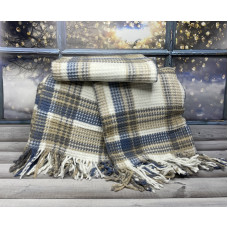 Blue плед вафелька  см. Merinos Туреччина.