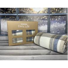 Blue плед вафелька  см. Merinos Туреччина.