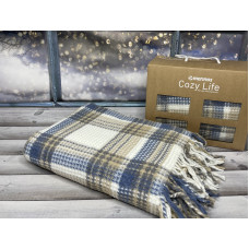 Blue плед вафелька  см. Merinos Туреччина.