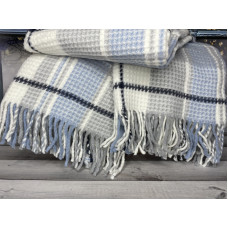 Gri плед вафелька  см. Merinos Туреччина.