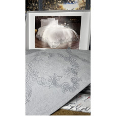 Sahra Gri Піке  см., з простирадлом та наволочками. Velora Home Туреччина.