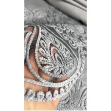 Sahra Gri Піке  см., з простирадлом та наволочками. Velora Home Туреччина.