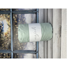 Mint 180x200 см., бавовняне простирадло на резинці з наволочками. Majoli Туреччина.