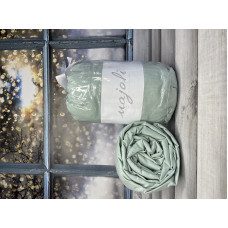 Mint 160x200 см., бавовняне простирадло на резинці з наволочками. Majoli Туреччина.