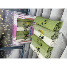 Suvari Oliva 6в1 вафельні рушники  см. Туреччина.