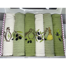 Suvari Oliva 6в1 вафельні рушники  см. Туреччина.