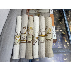 Suvari Coffee 6в1 вафельні рушники  см. Туреччина.