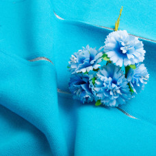 Воріт готовий трикотажний дов’яз IDEIA 9,5×39 см, щільність 260 г/м², бірюзовий