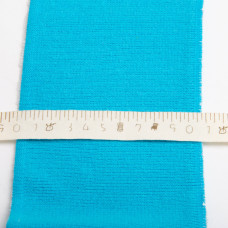 Воріт готовий трикотажний дов’яз IDEIA 9,5×39 см, щільність 260 г/м², бірюзовий