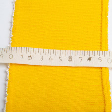 Воріт готовий трикотажний дов’яз IDEIA 9,5×39 см, щільність 260 г/м2 жовтий