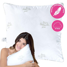 Подушка для сну Super Soft Classic 70х70 см IDEIA штучний пух антиалергенна м'яка біла