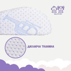 Подушка дитяча з наволочкою ортопедична 47х30/8/5 см PAPAELLA MEMORY FOAM з ефектом пам'яті