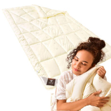 Ковдра зимова 140х210 см вовняна Wool Classic IDEIA тепла ковдра натуральна овеча вовна