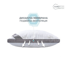 Подушка Classica Soft 50х70 см IDEIA штучний пух з аналогом лебединого пуху антиалергенна м'яка