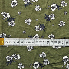 Тканина Трикотаж Спорт V-6/1 квітка хакі