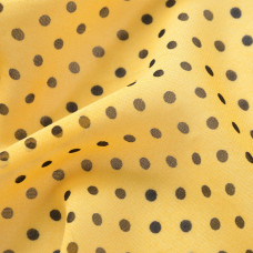 Тканина Шифон Горохи асорти дрібні диня