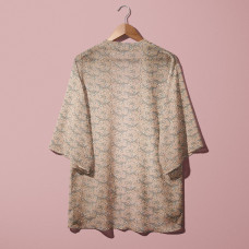 Тканина шифон креп гілочка беж