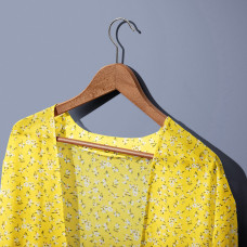 Тканина шифон креп Амелі жовтий