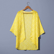 Тканина шифон креп Амелі жовтий