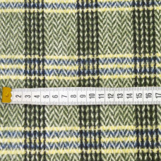 Тканина пальтова Ялинка смуги хакі