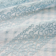 Тканина гіпюр Ненсі блакитний