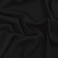 Тканина трикотаж в'язка Стелла чорний