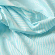 Тканина сорочкова Смуга стрейч дрібна блакитна